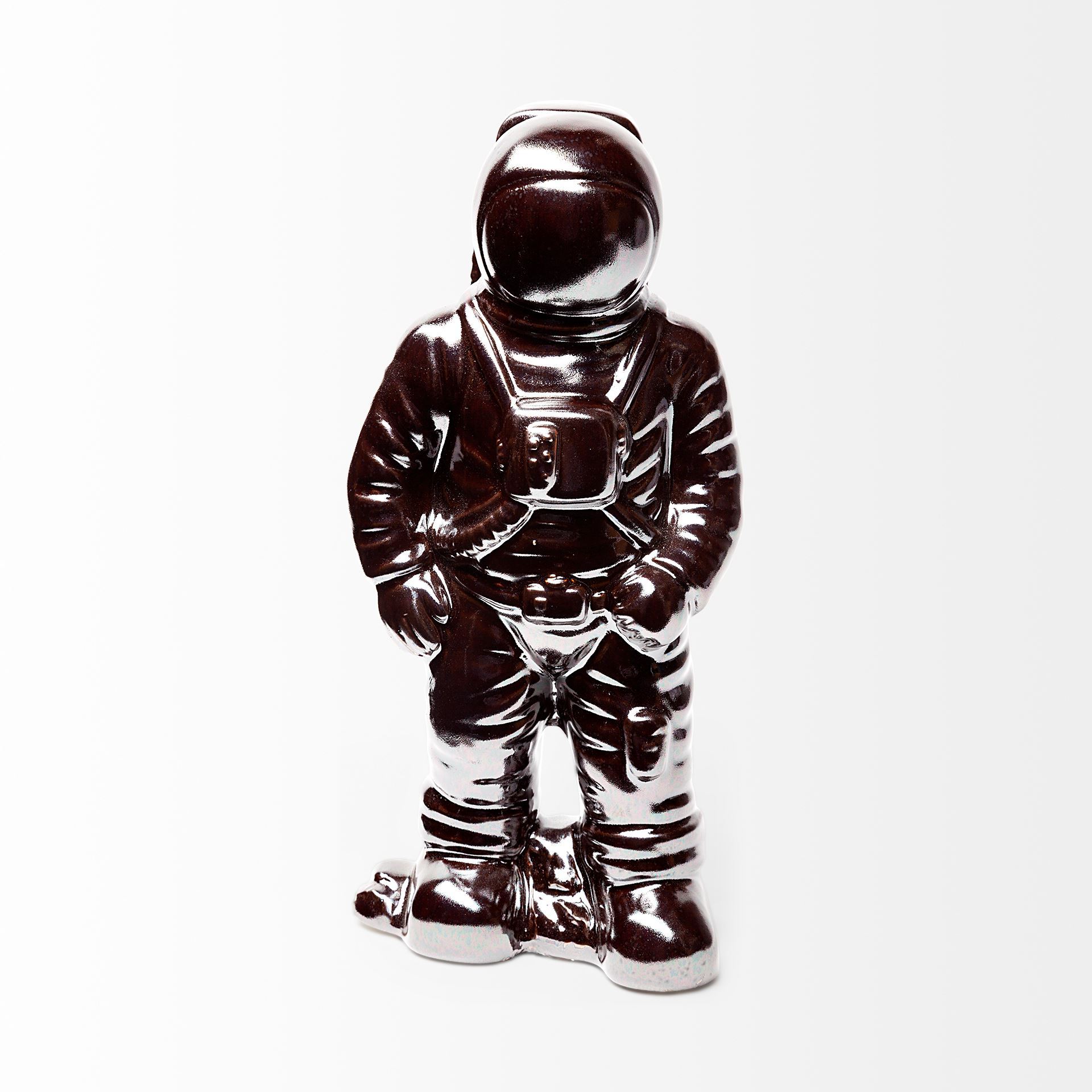 Figurine d'astronaute galvanisée