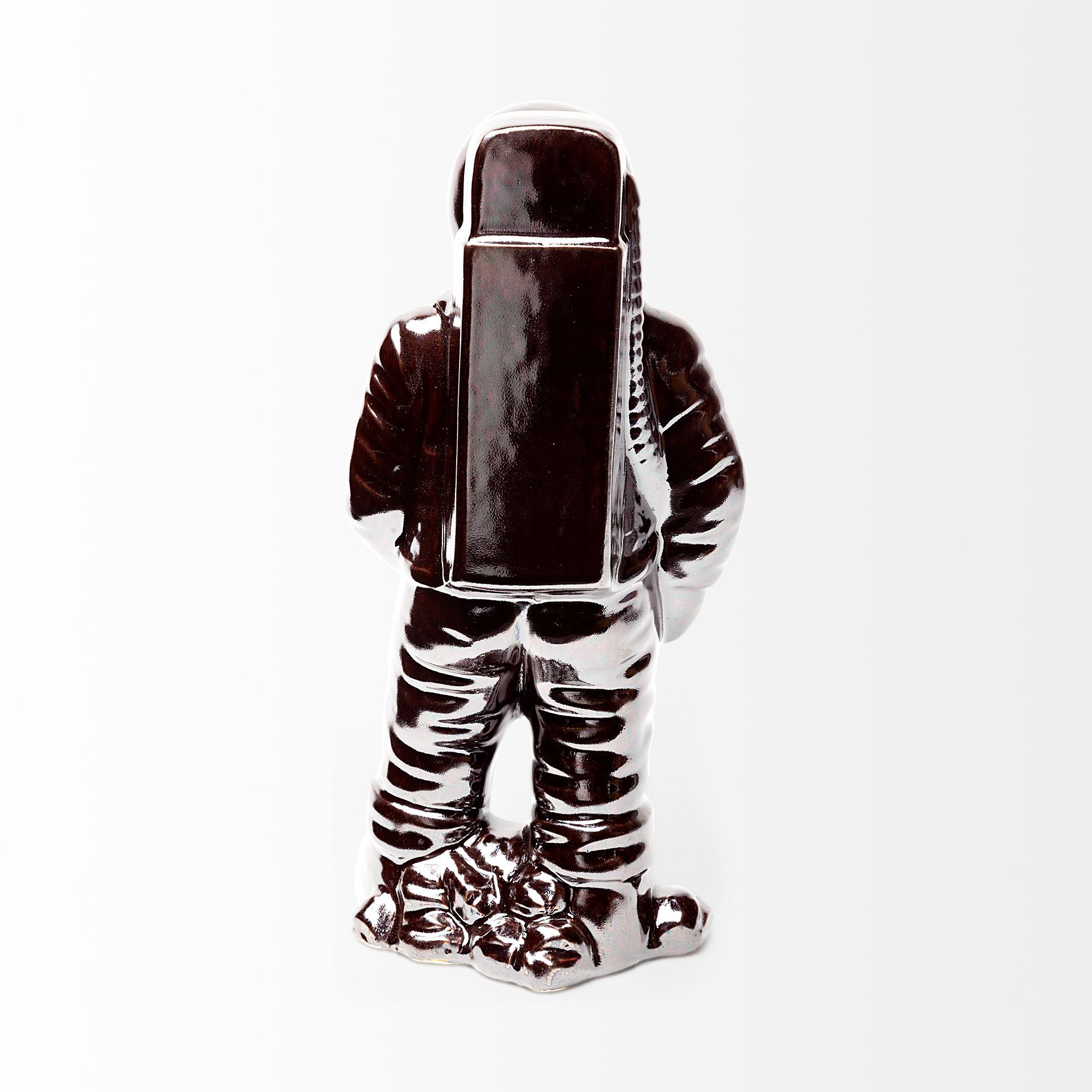Figurine d'astronaute galvanisée