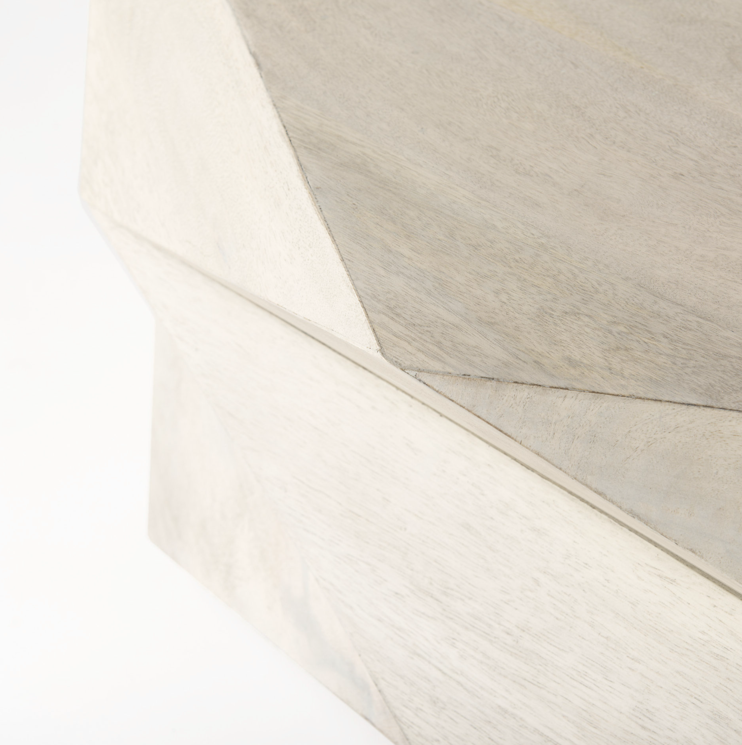 Table basse de rangement hexagonale Arreto