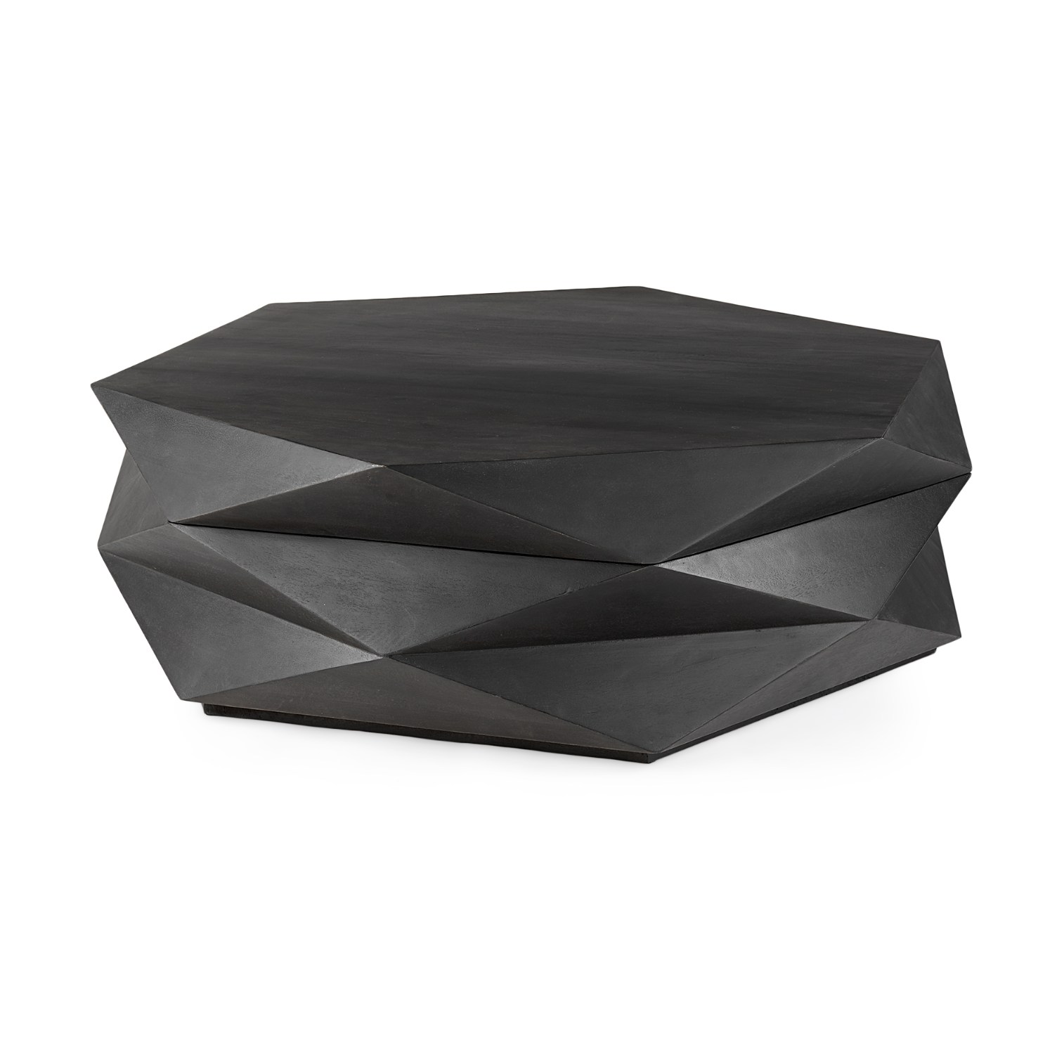 Table basse de rangement hexagonale Arreto