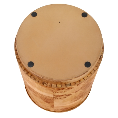 Table d'appoint en bois de ronce d'Arsenio