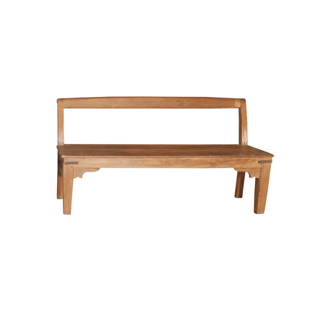 Banc en teck artisanal