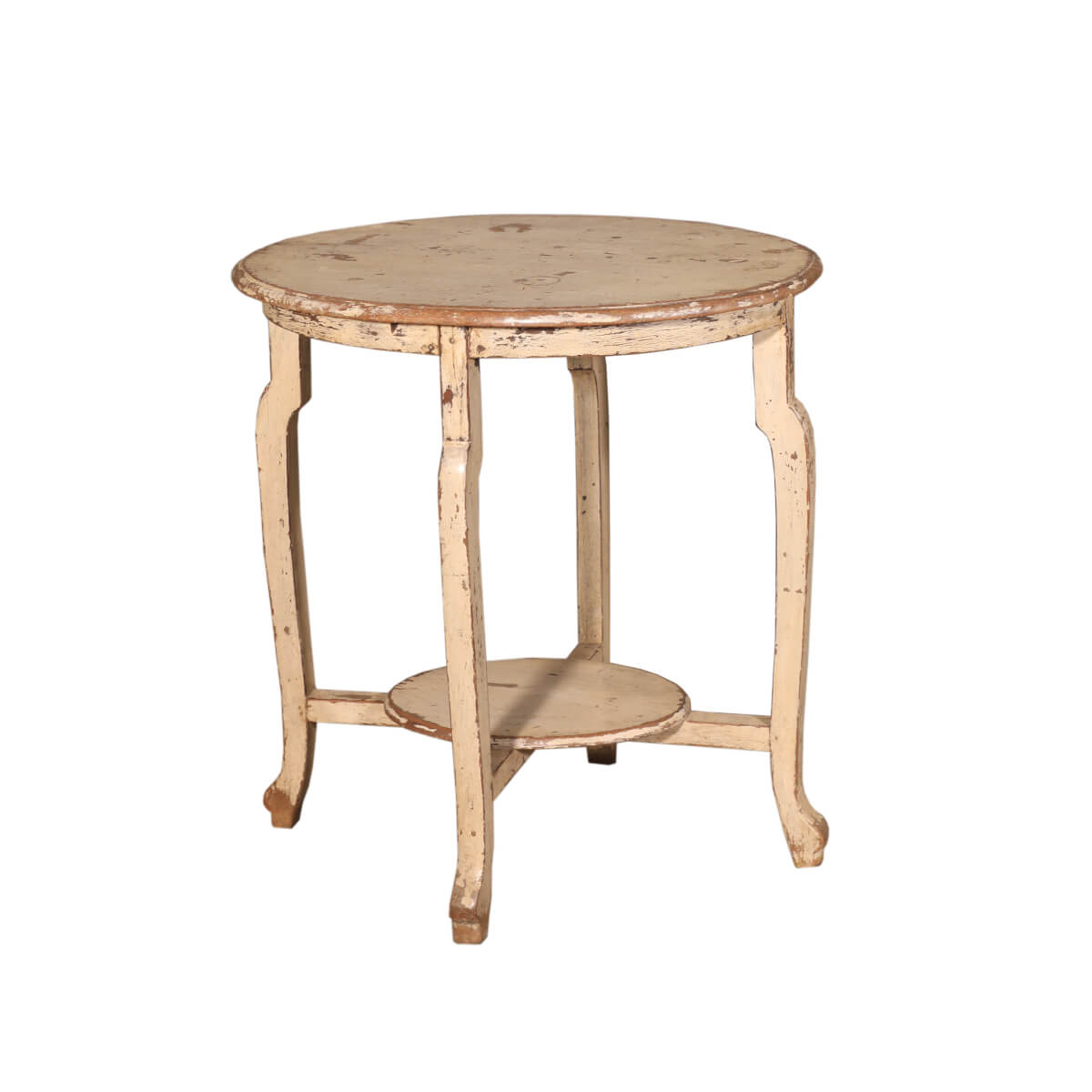 Tabouret artisanal en teck