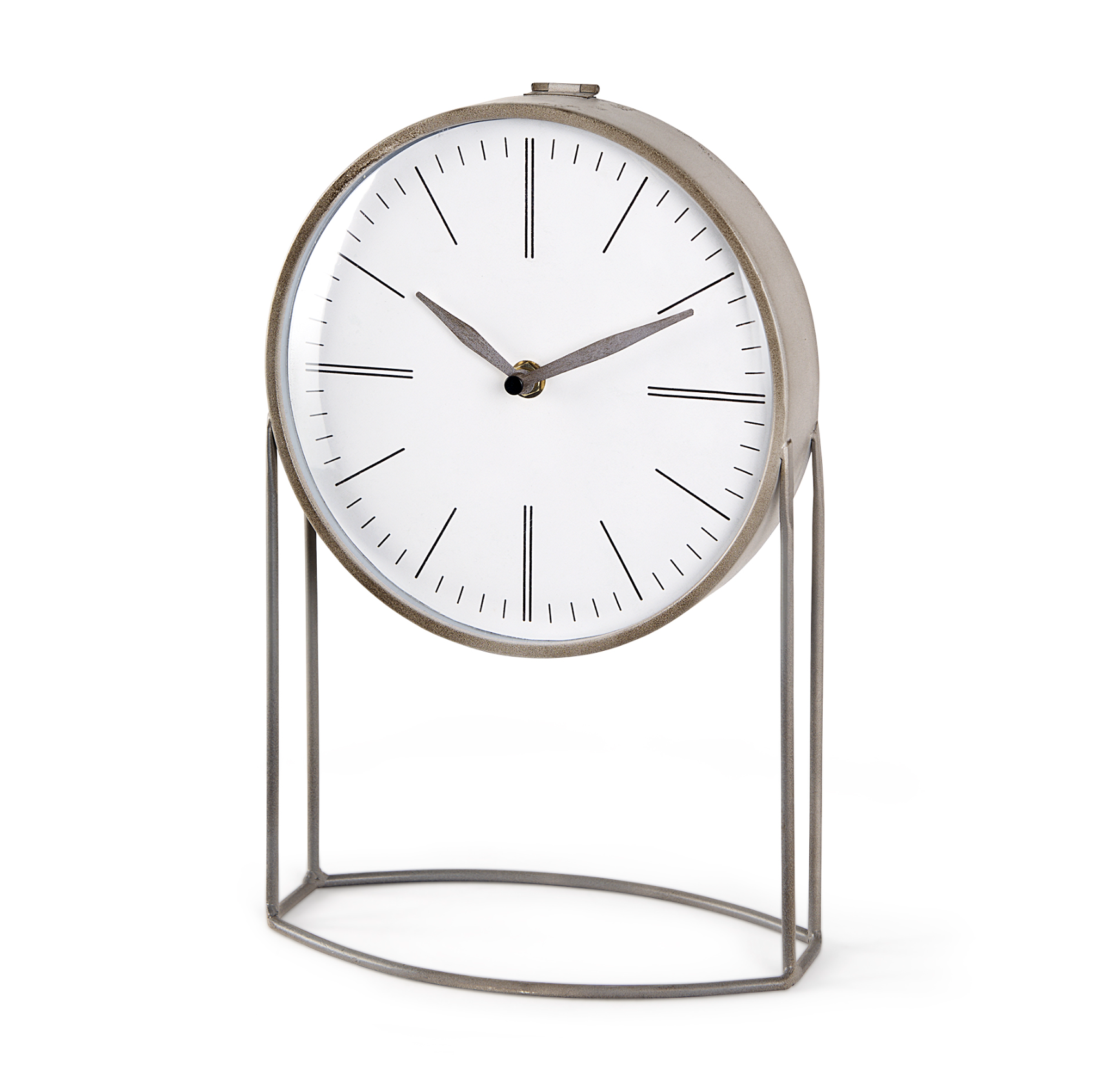 Horloge de table en métal Aurus