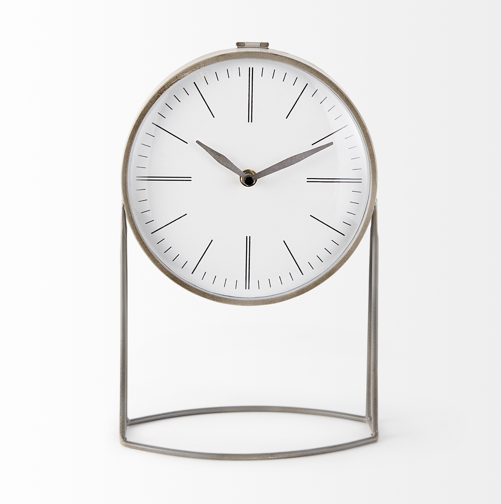 Horloge de table en métal Aurus
