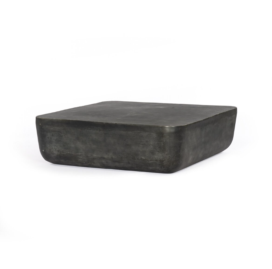 Table basse d'extérieur carrée Basil