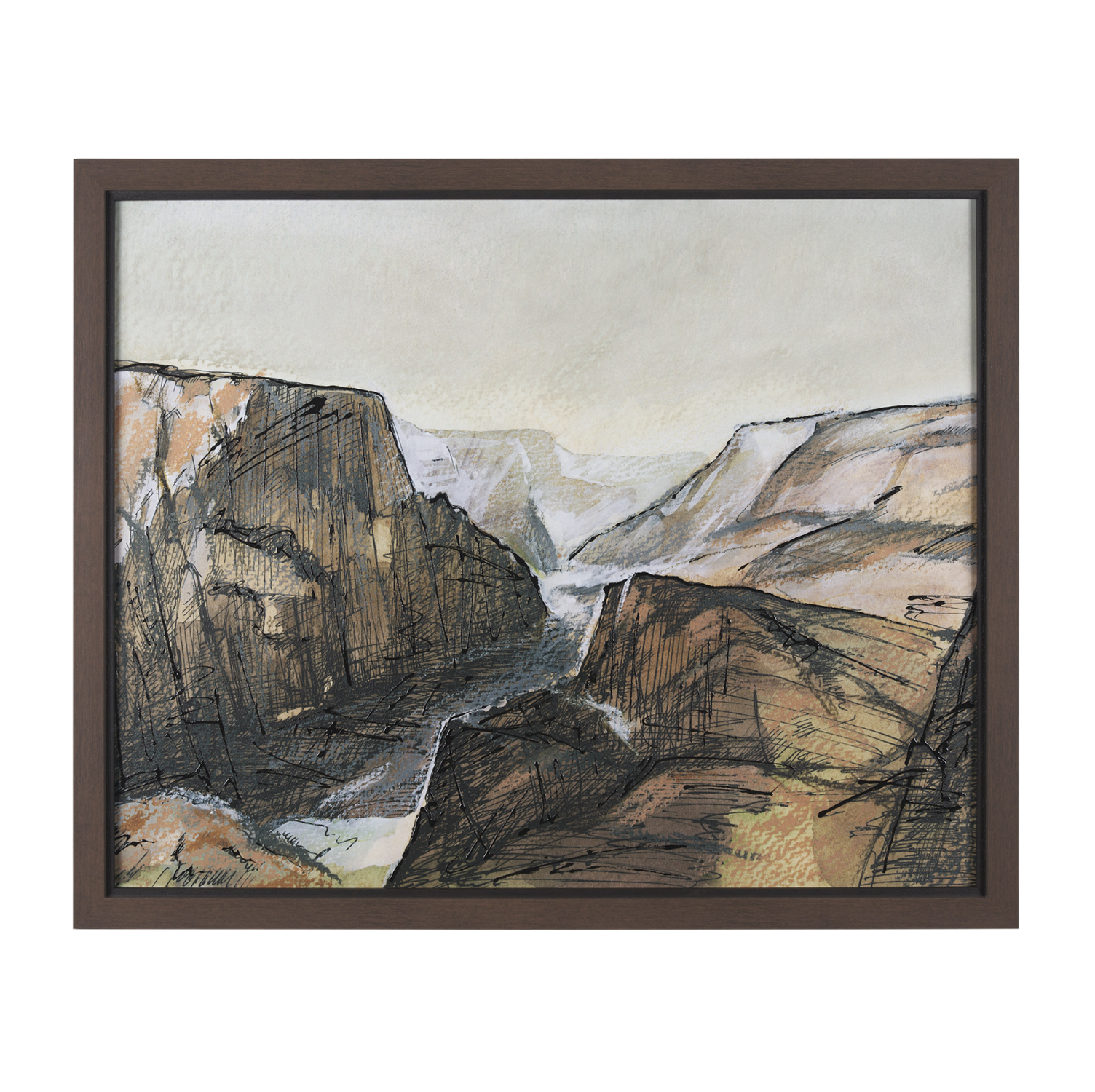 Impression encadrée Canyon View