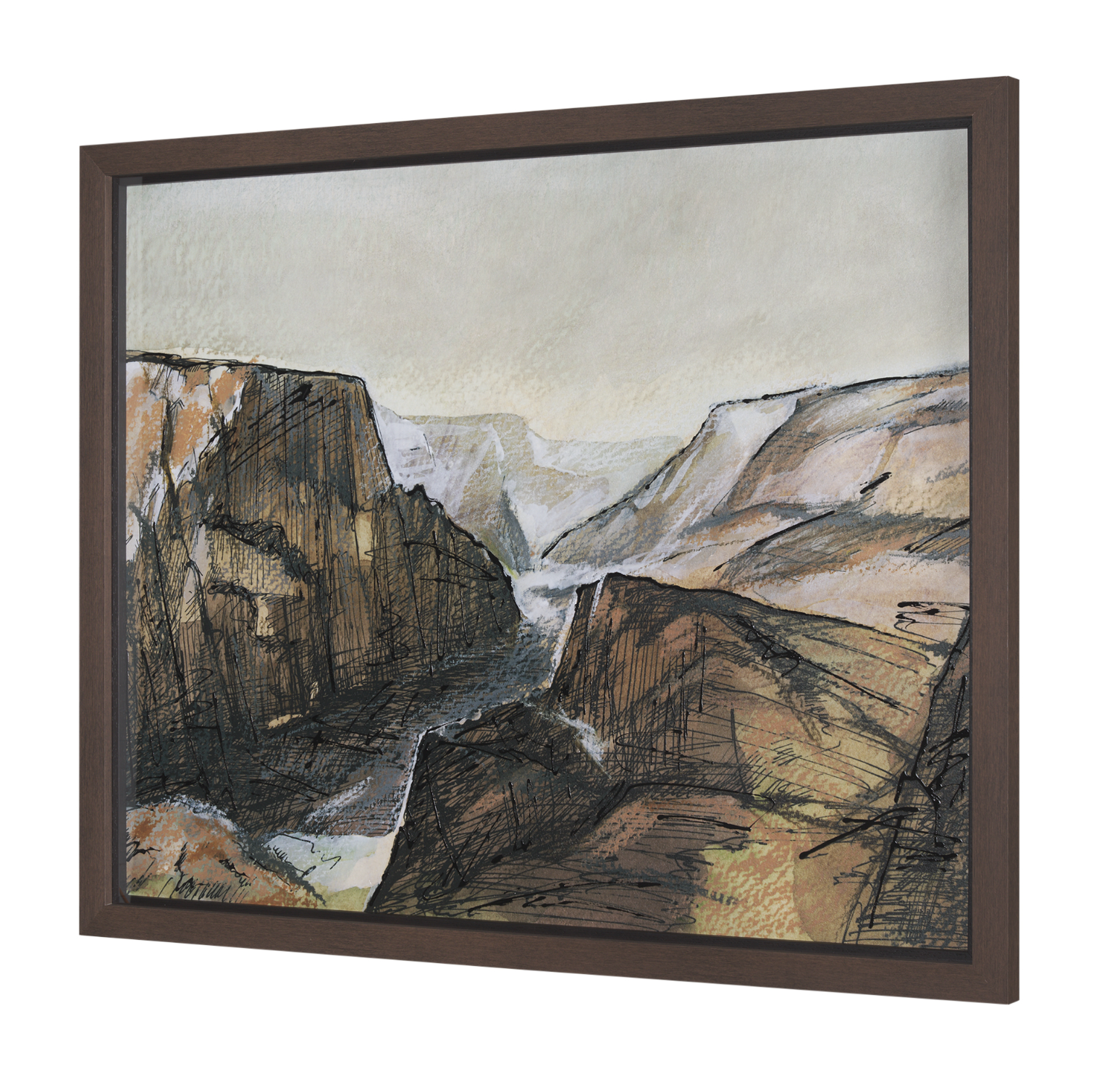 Impression encadrée Canyon View