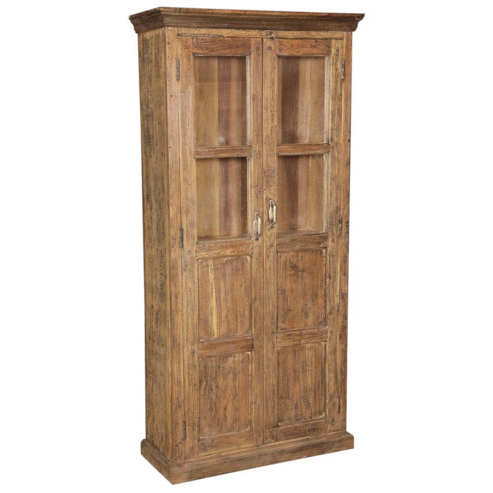 Armoire artisanale avec verre