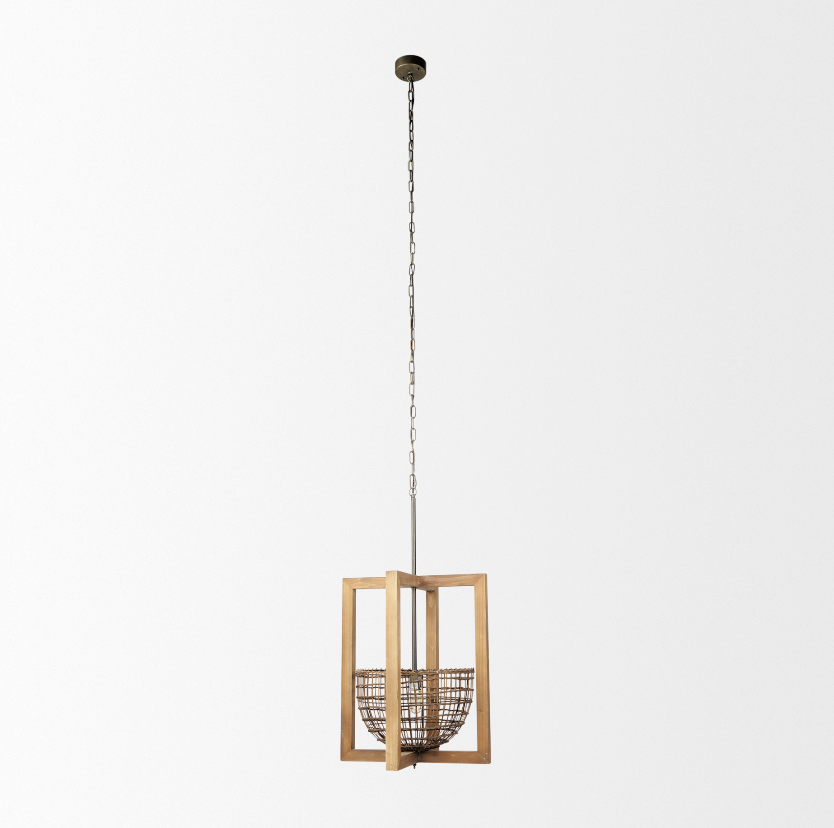 Suspension lanterne panier Kiley