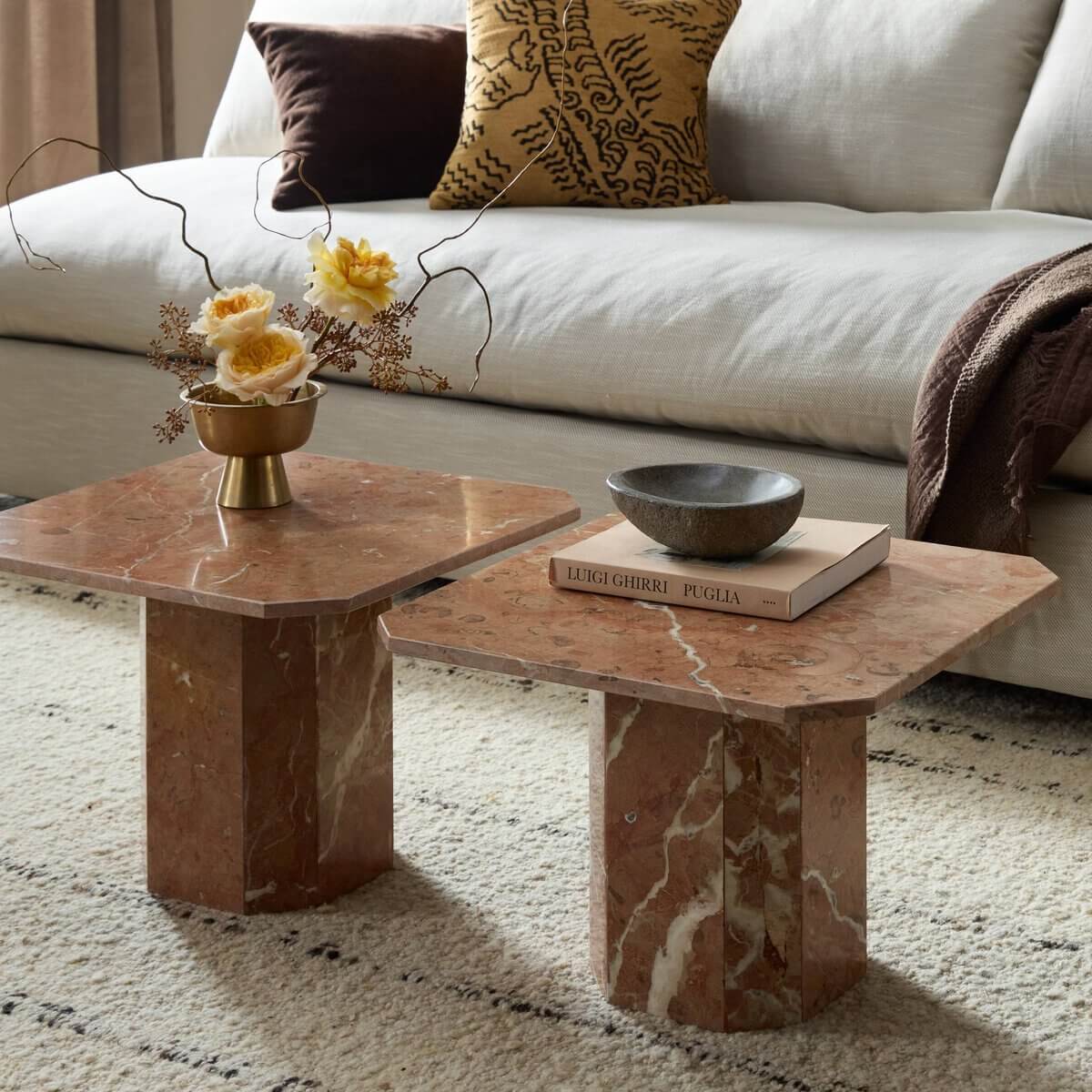 Ensemble de tables basses Edina