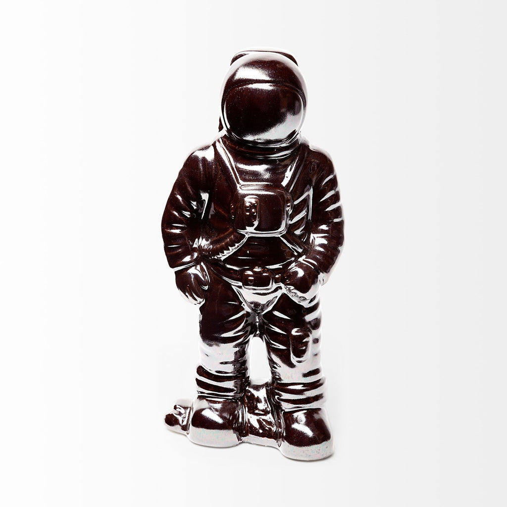 Figurine d'astronaute galvanisée