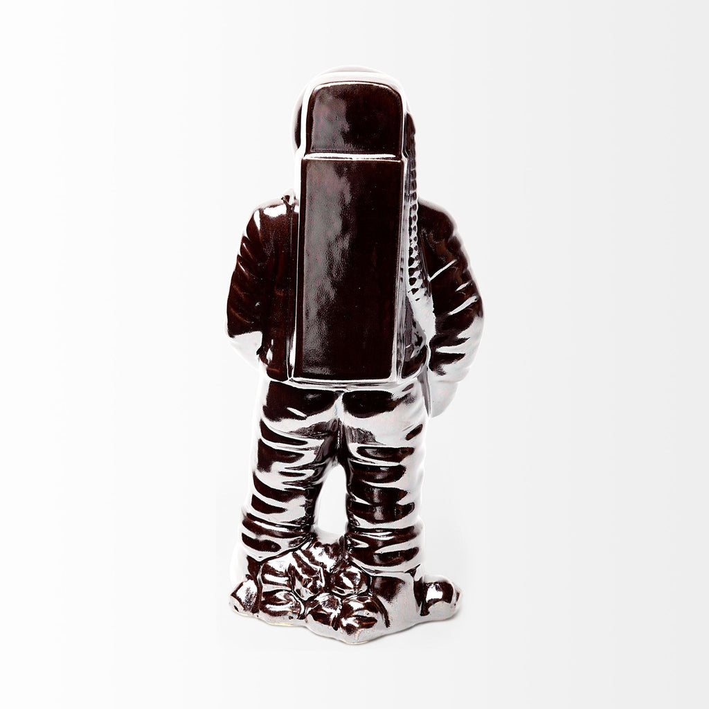Figurine d'astronaute galvanisée