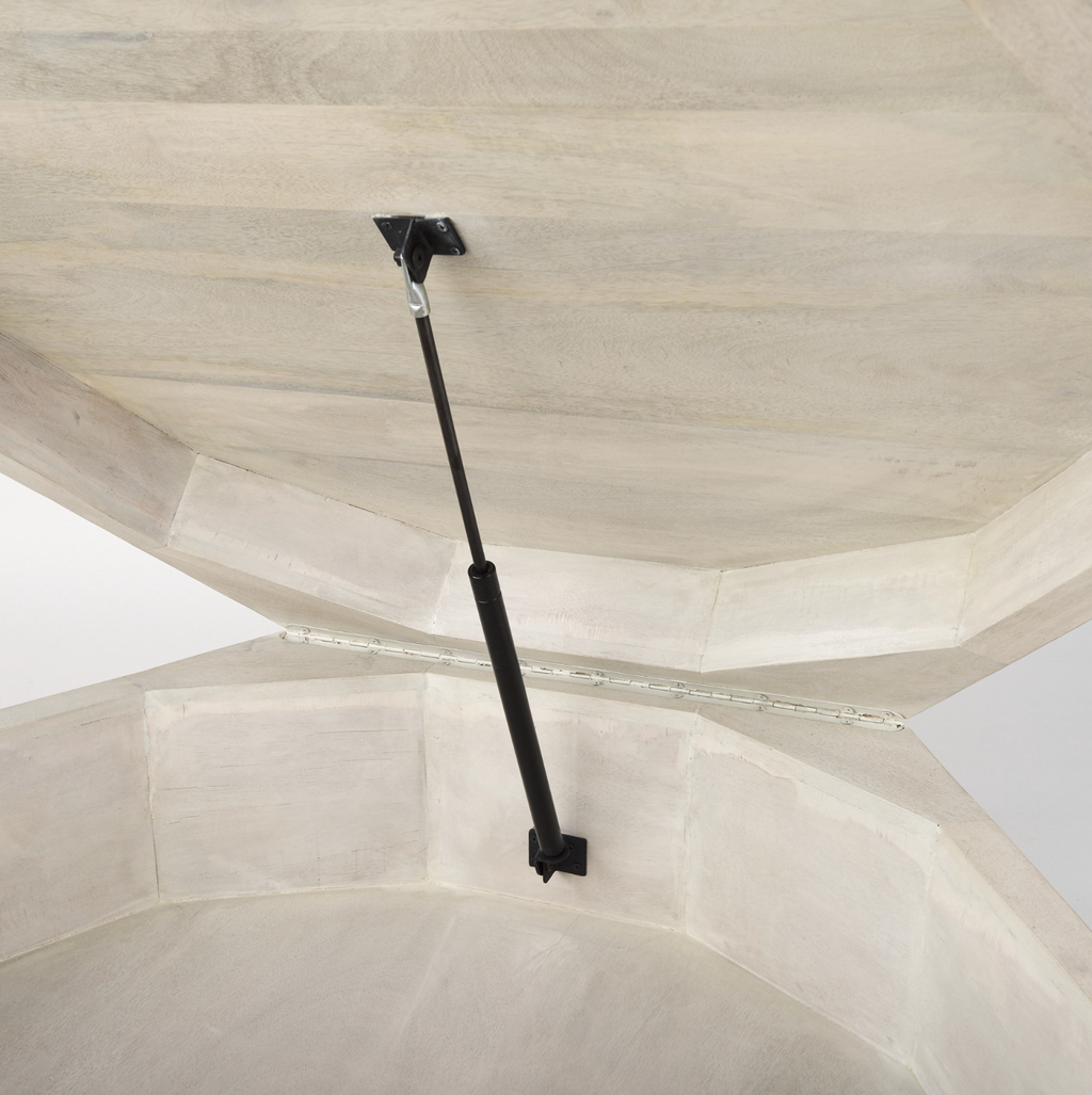 Table basse de rangement hexagonale Arreto