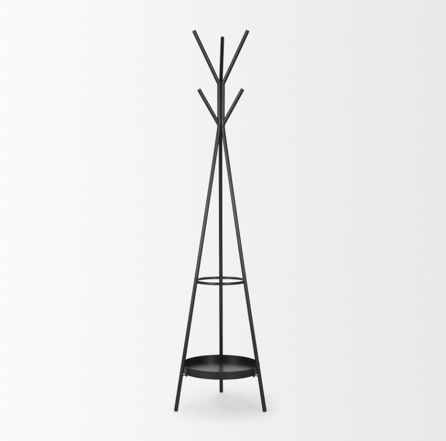 Porte-manteau en métal Everett