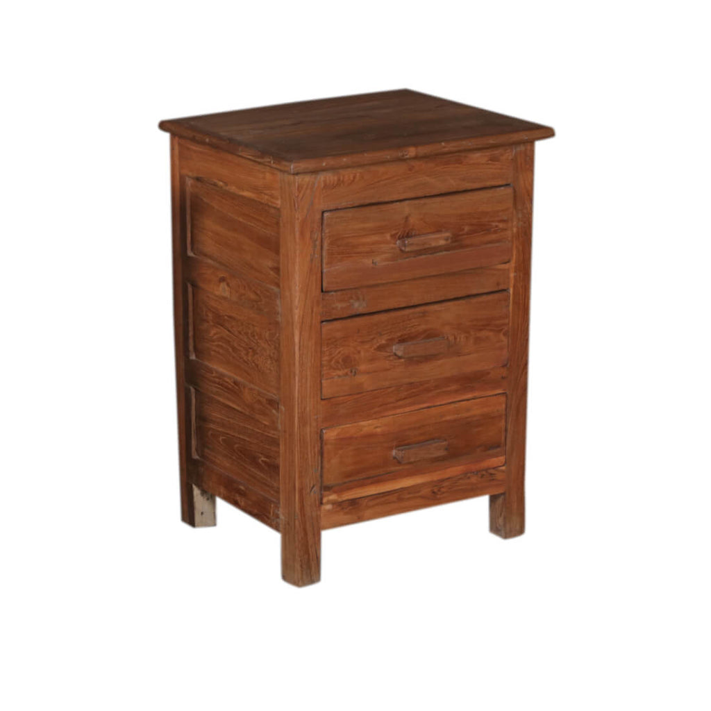 Table de chevet faite à la main