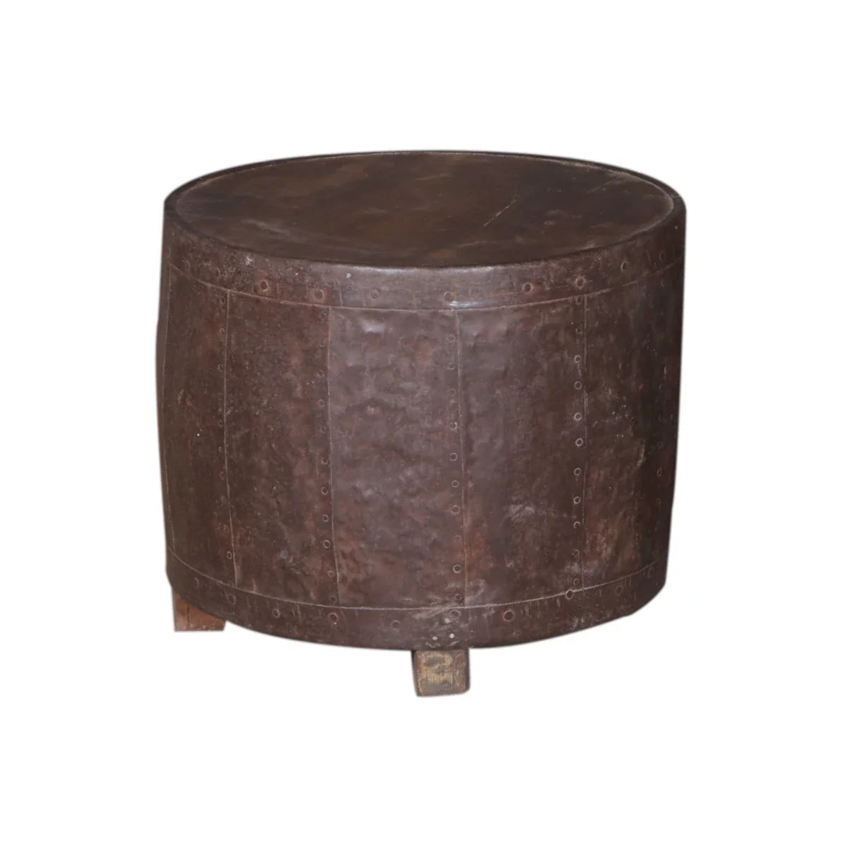 Table basse en fer fabriquée à la main