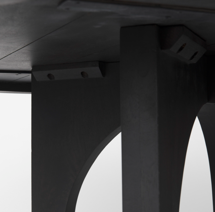 Table à manger circulaire Liesl