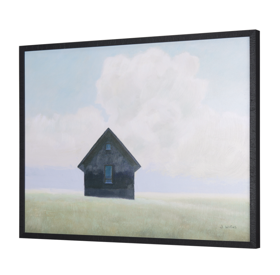 Art mural encadré Paysage solitaire