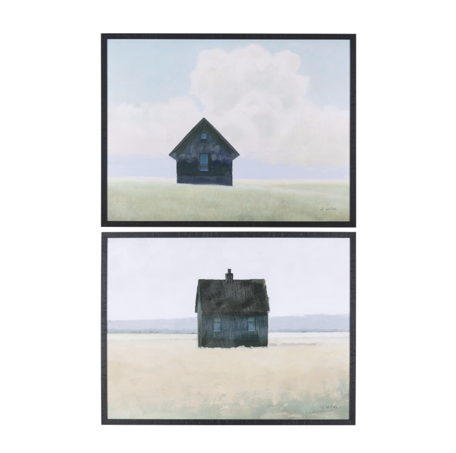 Art mural encadré Paysage solitaire