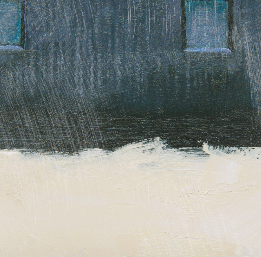 Art mural encadré Paysage solitaire